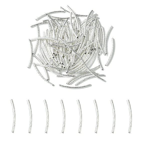 Бисера латунной трубки, изогнутая трубка