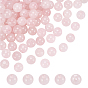 2 нити бусины из натурального розового кварца нити, круглые, окрашенные