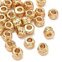 SHEGRACE Brass Beads, Cadmium Free & Nickel Free & Lead Free, Column