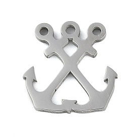 304 Stainless Steel Charms, Anchor Charm