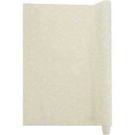 Geprägtes PU-Lederimitat, für Bekleidungszubehör, Blumenmuster