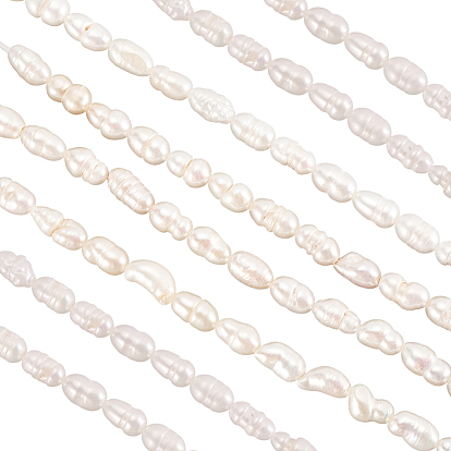 2 нити сорта натурального культивированного пресноводного жемчуга, идея для подарка Дня матери, рис