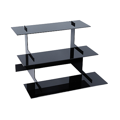 3-ярусные акриловые подставки для ювелирных изделий, косметический, минифигурки