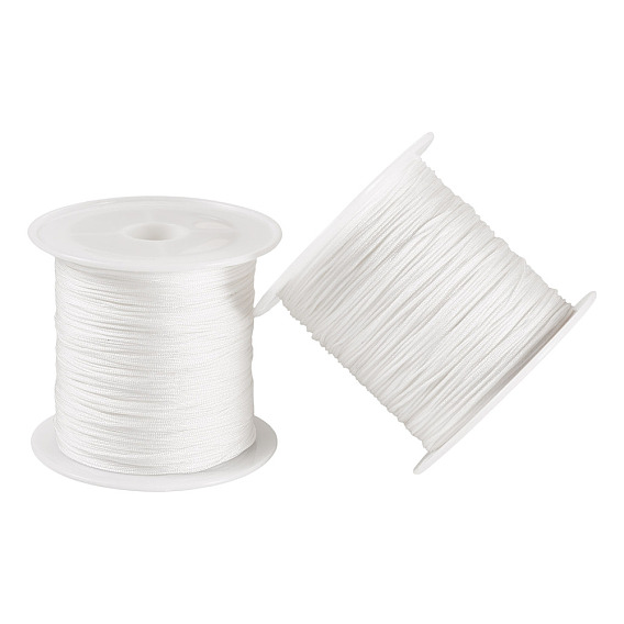 2 рулоны нейлонового шнура для китайского узла, нейлоновый шнур для изготовления украшений