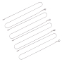 Classic Plain 304 Stainless Steel Mens Womens Snake Chain Necklaces