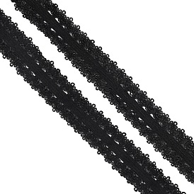 Cordones elásticos de encaje de fibra de polipropileno, correas de costura accesorios de costura