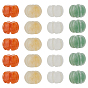 20шт 4 цвета натуральный авантюрин окрашенные резные бусины, тыква