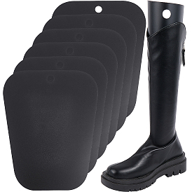 Пластиковые вставки для формовки ботинок, сапоги высокая поддержка, случайные узоры или отсутствие узора, трапециевидные