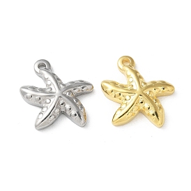 304 подвески из нержавеющей стали, ионное покрытие (ip), прелести морская звезда