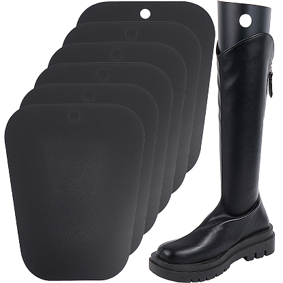 Пластиковые вставки для формовки ботинок, сапоги высокая поддержка, случайные узоры или отсутствие узора, трапециевидные