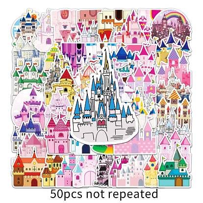 Waterproof PVC Plastic Sticker Labels, Self-adhesive, for Card-Making, Scrapbooking, Diary, Planner, Cup, Mobile Phone Shell, Notebooks