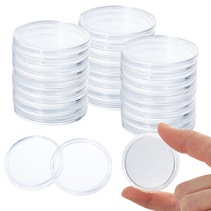 Plastic Commemorative Coin Protection Box, Round