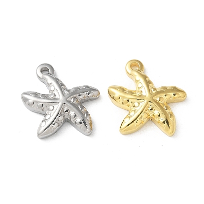 304 подвески из нержавеющей стали, ионное покрытие (ip), прелести морская звезда