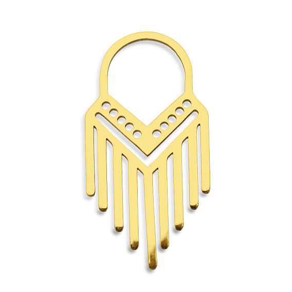 Вакуумное покрытие pvd 201 подвески из нержавеющей стали, лазерная резка, сердце замок