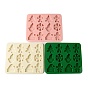 Christmas Rectangle Cake DIY Food Grade Silicone Mold, Cake Molds