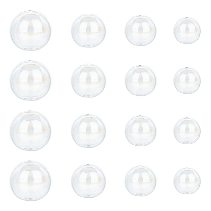 Handmade Blown Glass Beads, Round