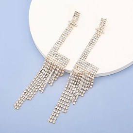 Boho Fringe Tassel Earrings for Women - Long L Letter Design Jewelry Accessory