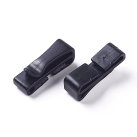 Clips de fin de sangle en plastique, boucle de connexion rapide, pour sangle de réglage de sac à dos