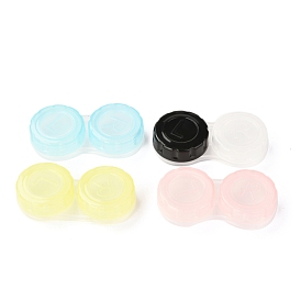 PP Plastic Contact Lens Case for Girl, Two Tone