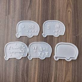 День святого валентина своими руками силиконовые украшения формы, формы для литья смолы, для уф-смолы, изготовление изделий из эпоксидной смолы, автобус