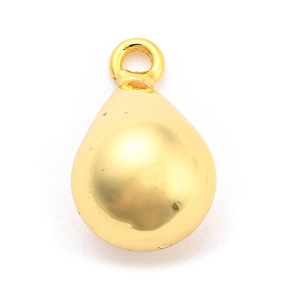 Brass Pendants, Long-Lasting Plated, Lead Free & Cadmium Free, Teardrop Charm