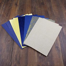 Planches de couverture de livre, accessoires de reliure à fil bricolage, rectangle