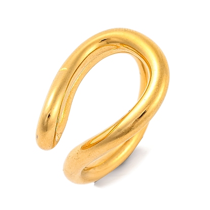 Ионное покрытие (ip) 304 открытые манжеты из нержавеющей стали для женщин