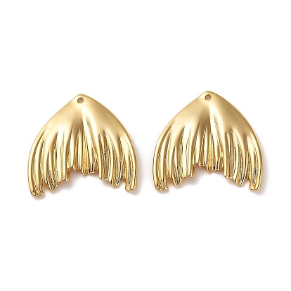 Латунные подвески, подвески в виде хвоста русалки