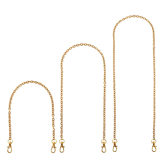 6 шт. 3 стиль 304 цепочки для кошельков из нержавеющей стали, Сплав с застежками