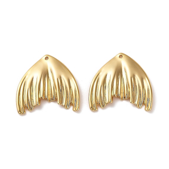 Латунные подвески, подвески в виде хвоста русалки