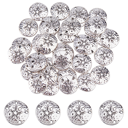 50Ссылки на компоненты люстры из цинкового сплава в тибетском стиле, диск с морской звездой