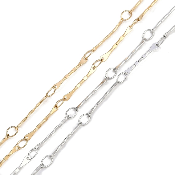 304 цепи с овальными звеньями из нержавеющей стали, пайки, с катушкой