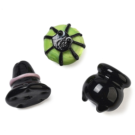 Бусы лэмпворк ручной работы