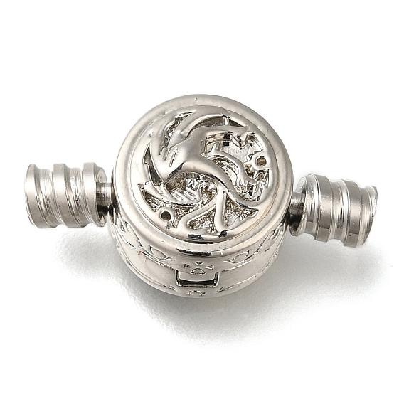 Латуни европейского стиля застежками, без никеля , волк