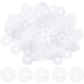 100шт. ПВХ прокладка для глаз куклы