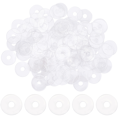 100шт. ПВХ прокладка для глаз куклы