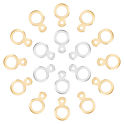 304 Stainless Steel Hanger Rings, Ring, Tube Bails, Loop Bails