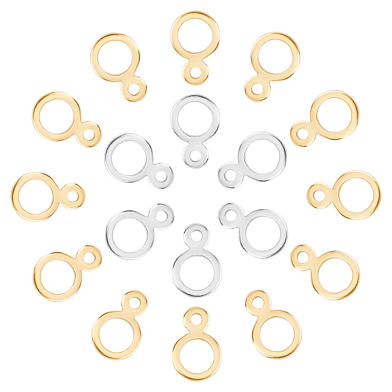 304 Stainless Steel Hanger Rings, Ring, Tube Bails, Loop Bails