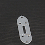 PVC Frosted Leather Punching Positioning Template Set, Belt Holes Templates, for DIY Leathercraft Tools