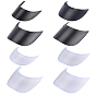 24Pcs 8 Styles Plastic Hat Brim Board for Peaked Cap, Sport Cap, Sun Visor Hat