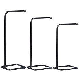 3 шт. 3 стили железная стойка для демонстрации ювелирных изделий с ожерельем, настольный держатель для подвески-ожерелья