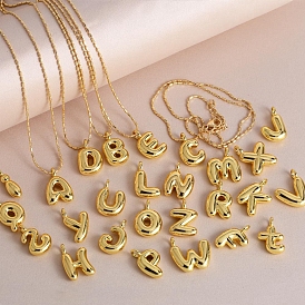 Brass Pendant Necklaces, Golden