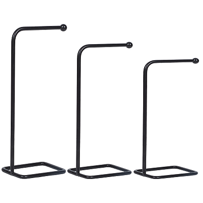 3 шт. 3 стили железная стойка для демонстрации ювелирных изделий с ожерельем, настольный держатель для подвески-ожерелья