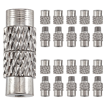 100 Sets Column Brass Screw Clasps