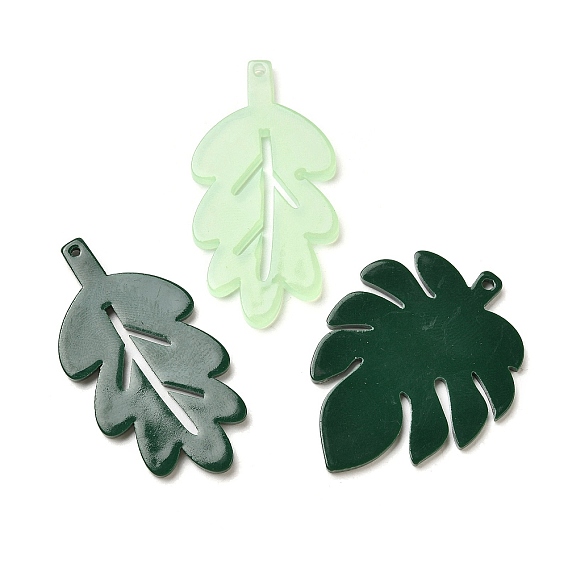 Непрозрачные акриловые подвески, лист