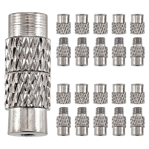 100 Sets Column Brass Screw Clasps
