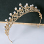Элегантная жемчужная корона на свадебное платье невесты и наряд подружки невесты - универсальная лента для волос