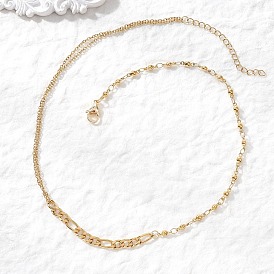 304 Ожерелья из нержавеющей стали с градуированными цепочками разного размера