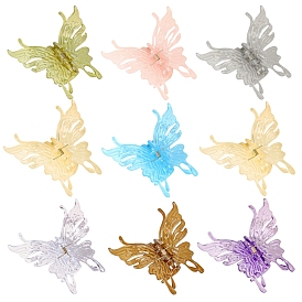 Plastic Claw Hair Clips, Hair Accessories for Women & Girls, Butterfly