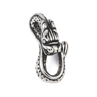 304 из нержавеющей стали застежками крюк, прелести дракона